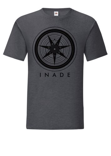 INADE black on grey T-SHIRT